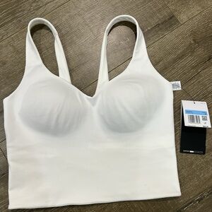 White Nike Sports Bra